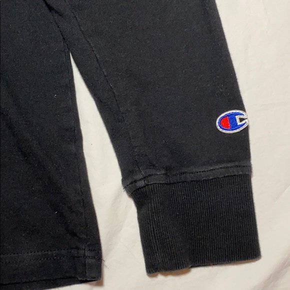 Black Champion Hoodie Size Small - Picture 5 of 11